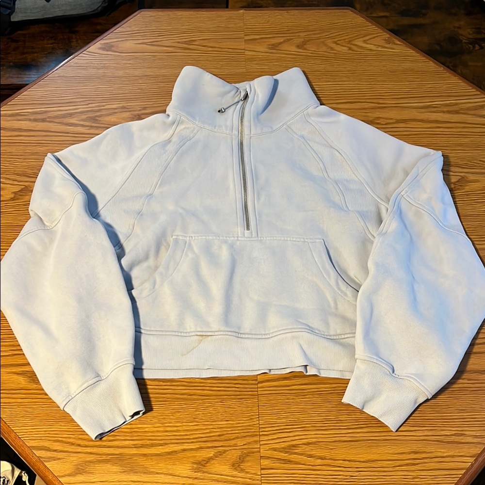 Lululemon Athletica Blue Cowl Neck Sweater (XL/XXL)